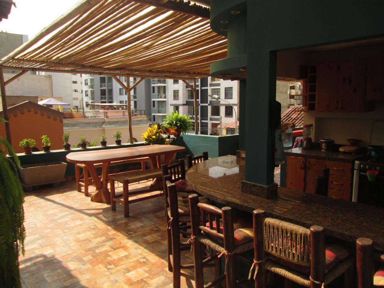 La Casona Azul Bed & Breakfast Lima Eksteriør bilde